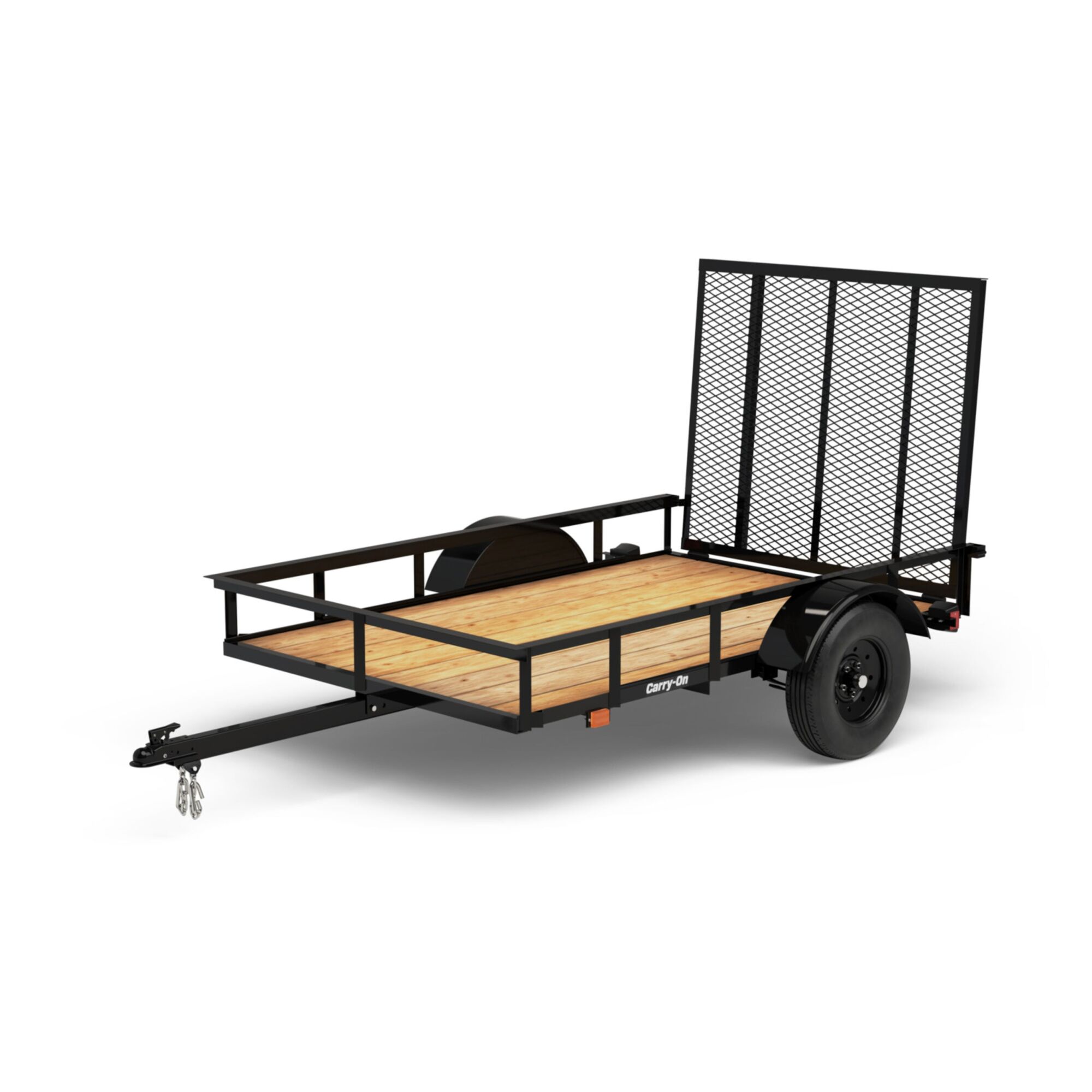 Carry-On Trailer 5 ft. x 10 ft. Wood Floor Utility Trailer, 5X10GW2K
